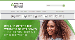 Desktop Screenshot of educationinireland.com